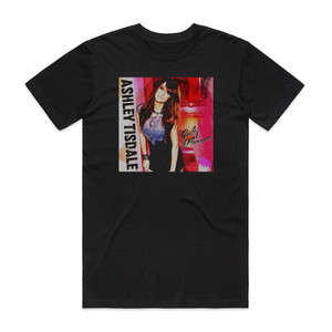 Ashley Tisdale Guilty Pleasure Album Cover T-Shirt Black Ashley Tisdale Guilty Pleasure Album Cover T-Shirt Black