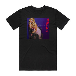 Ashley Tisdale Headstrong Album Cover T-Shirt Black