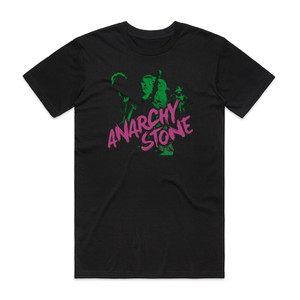 ANARCHY STONE Anarchy Stone Album Cover T-Shirt Black ANARCHY STONE Anarchy Stone Album Cover T-Shirt Black