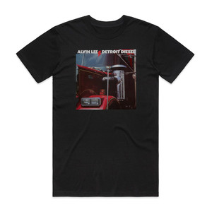 Alvin Lee Detroit Diesel Album Cover T-Shirt Black