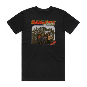 Argent All Together Now Album Cover T-Shirt Black Argent All Together Now Album Cover T-Shirt Black