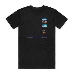 AirSculpture Fjord Transit Album Cover T-Shirt Black