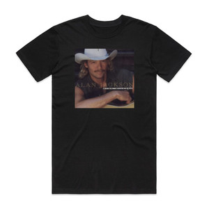 Alan Jackson High Mileage Album Cover T-Shirt Black Alan Jackson High Mileage Album Cover T-Shirt Black