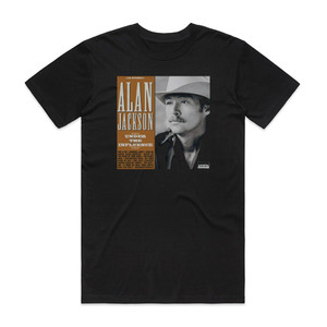 Alan Jackson Under The Influence Album Cover T-Shirt Black