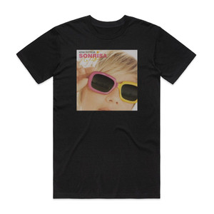 Ana Torroja Sonrisa Album Cover T-Shirt Black Ana Torroja Sonrisa Album Cover T-Shirt Black