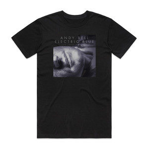 Andy Bell Electric Blue 2 Album Cover T-Shirt Black