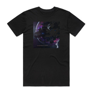 Andromida Voyager Album Cover T-Shirt Black Andromida Voyager Album Cover T-Shirt Black
