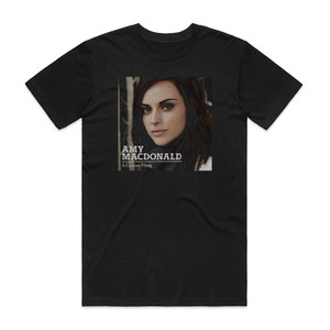 Amy Macdonald A Curious Thing Album Cover T-Shirt Black Amy Macdonald A Curious Thing Album Cover T-Shirt Black