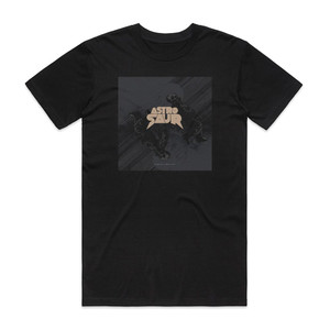 Astrosaur Fade In Space Out Album Cover T-Shirt Black
