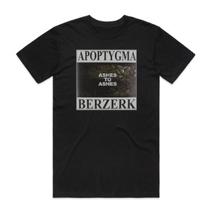 Apoptygma Berzerk Ashes To Ashes Album Cover T-Shirt Black Apoptygma Berzerk Ashes To Ashes Album Cover T-Shirt Black