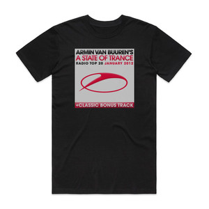 Armin van Buuren A State Of Trance Radio Top 20 January 2012 Album Cover T-Shirt Black