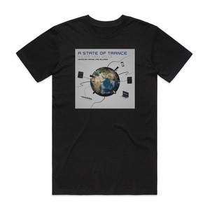 Armin van Buuren A State Of Trance Year Mix 2013 Album Cover T-Shirt Black Armin van Buuren A State Of Trance Year Mix 2013 Album Cover T-Shirt Black