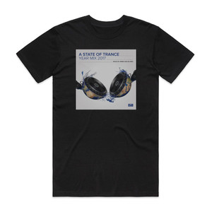 Armin van Buuren A State Of Trance Year Mix 2017 Album Cover T-Shirt Black Armin van Buuren A State Of Trance Year Mix 2017 Album Cover T-Shirt Black