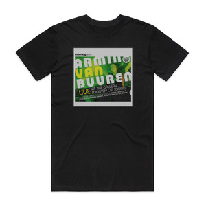Armin van Buuren Mixmag Presents Armin Van Buuren Live At The Gallery Ministr Album Cover T-Shirt Black
