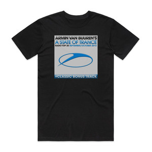 Armin van Buuren A State Of Trance Radio Top 20 September October 2012 Album Cover T-Shirt Black Armin van Buuren A State Of Trance Radio Top 20 September October 2012 Album Cover T-Shirt Black