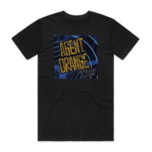 Agent Orange Sonic Snake Session Album Cover T-Shirt Black Agent Orange Sonic Snake Session Album Cover T-Shirt Black
