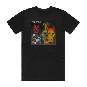 Airdash Both Ends Of The Path Album Cover T-Shirt Black
