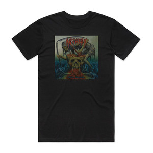 Autopsy Skull Grinder Album Cover T-Shirt Black Autopsy Skull Grinder Album Cover T-Shirt Black