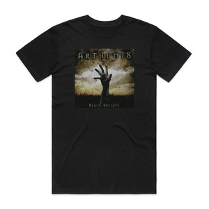 Arthemis Black Society Album Cover T-Shirt Black