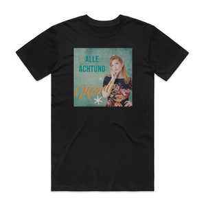 Ale Achtung Marie Album Cover T-Shirt Black Ale Achtung Marie Album Cover T-Shirt Black