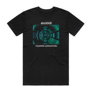 Alluste Quantum Atmospheres Album Cover T-Shirt Black Alluste Quantum Atmospheres Album Cover T-Shirt Black