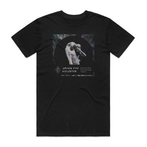 Arcade Fire Reflektor 2 Album Cover T-Shirt Black Arcade Fire Reflektor 2 Album Cover T-Shirt Black