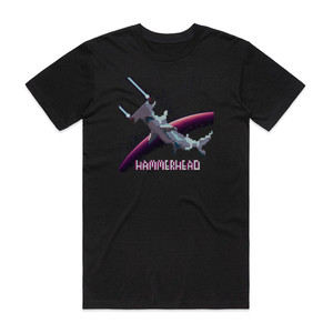 Abducted by Sharks Hammerhead Album Cover T-Shirt Black Abducted by Sharks Hammerhead Album Cover T-Shirt Black
