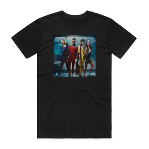 A R Rahman Blue Album Cover T-Shirt Black A R Rahman Blue Album Cover T-Shirt Black