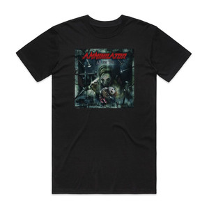 Annihilator All For You Album Cover T-Shirt Black Annihilator All For You Album Cover T-Shirt Black