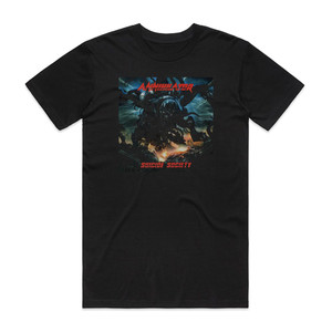 Annihilator Suicide Society 1 Album Cover T-Shirt Black