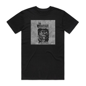 Ascension With Burning Tongues Album Cover T-Shirt Black Ascension With Burning Tongues Album Cover T-Shirt Black