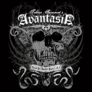 Avantasia Lost In Space Parts 1 2 Album Cover T-Shirt Black Avantasia Lost In Space Parts 1 2 Album Cover T-Shirt Black