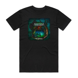 Avantasia Moonglow Album Cover T-Shirt Black Avantasia Moonglow Album Cover T-Shirt Black