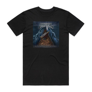 Anvil Juggernaut Of Justice Album Cover T-Shirt Black Anvil Juggernaut Of Justice Album Cover T-Shirt Black