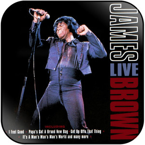 James Brown Living In America-1 Album Cover Sticker Album Cover Sticker James Brown Living In America-1 Album Cover Sticker Album Cover Sticker