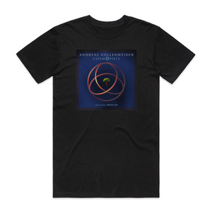 Andreas Vollenweider Cosmopoly Bonus Disc Album Cover T-Shirt Black