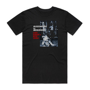Alec Empire Live Cbgbs Nyc 1998 Album Cover T-Shirt Black Alec Empire Live Cbgbs Nyc 1998 Album Cover T-Shirt Black