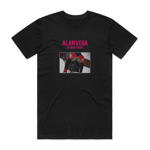 Alan Vega Dujang Prang Album Cover T-Shirt Black