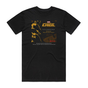 Adrian Younge Luke Cage Album Cover T-Shirt Black Adrian Younge Luke Cage Album Cover T-Shirt Black