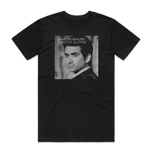 Aaron Shust To God Alone Album Cover T-Shirt Black Aaron Shust To God Alone Album Cover T-Shirt Black