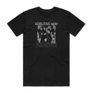 Adelitas Way Notorious Album Cover T-Shirt Black Adelitas Way Notorious Album Cover T-Shirt Black