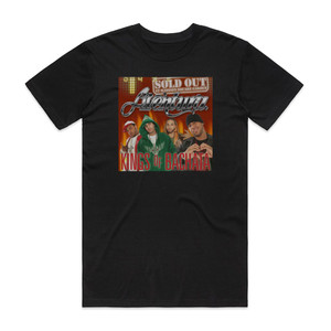 Aventura Kings Of Bachata Sold Out At Madison Square Garden Album Cover T-Shirt Black Aventura Kings Of Bachata Sold Out At Madison Square Garden Album Cover T-Shirt Black