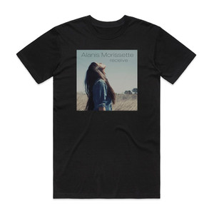 Alanis Morissette Receive Album Cover T-Shirt Black