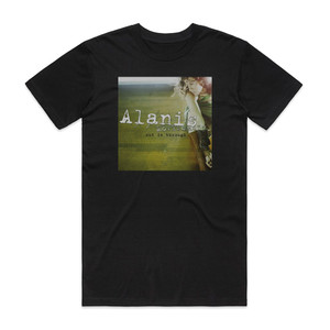 Alanis Morissette Out Is Through Album Cover T-Shirt Black