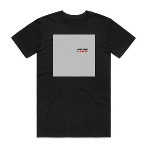 And One Live Album Cover T-Shirt Black