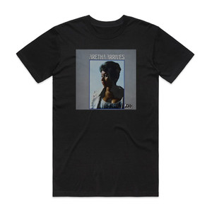 Aretha Franklin Aretha Arrives Album Cover T-Shirt Black Aretha Franklin Aretha Arrives Album Cover T-Shirt Black