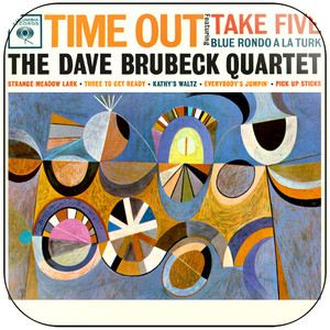 The Dave Brubeck Quartet Time Out-3 Album Cover Sticker Album Cover Sticker