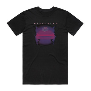 April Wine First Glance Album Cover T-Shirt Black April Wine First Glance Album Cover T-Shirt Black