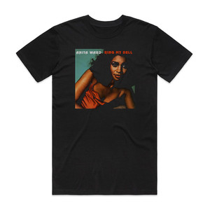 Anita Ward Ring My Bell 1 Album Cover T-Shirt Black Anita Ward Ring My Bell 1 Album Cover T-Shirt Black