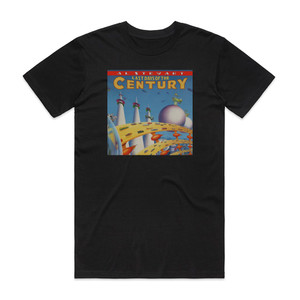 Al Stewart Last Days Of The Century Album Cover T-Shirt Black Al Stewart Last Days Of The Century Album Cover T-Shirt Black